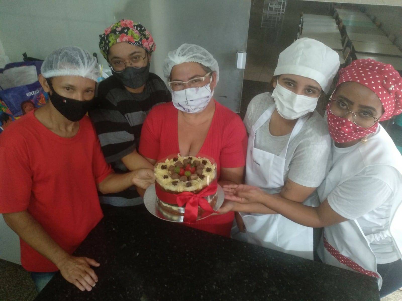 Aula de confeitaria